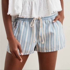 NWT aerie Striped Cotton Shorts - Size S/P